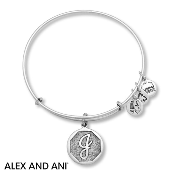 Alex and Ani Jewelry - Alex and Ani "J" Charm Bracelet